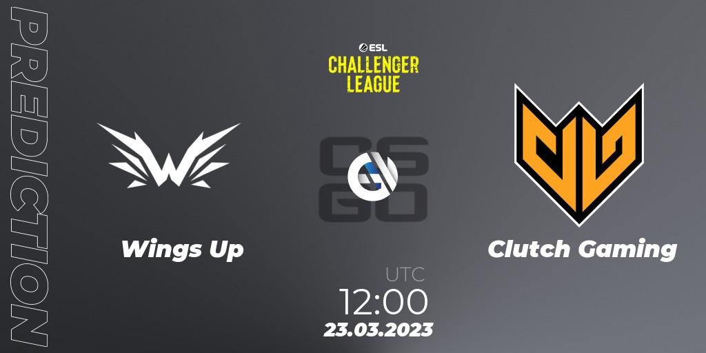 Wings Up contre Clutch Gaming : prédiction de match. 23.03.23. CS2 (CS:GO), ESL Challenger League Season 44: Asia-Pacific