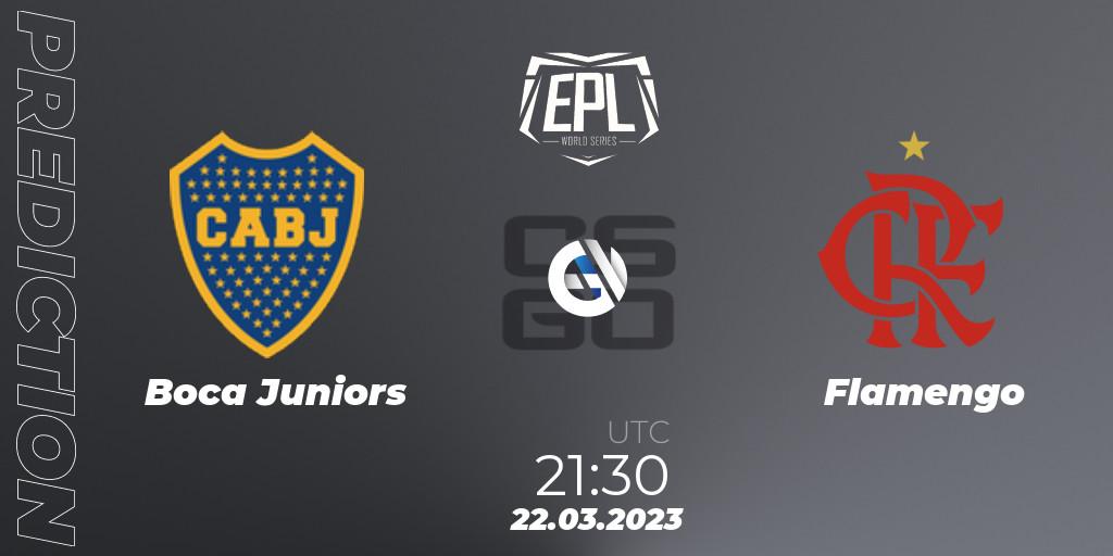 Boca Juniors contre Flamengo : prédiction de match. 23.03.23. CS2 (CS:GO), EPL World Series: Americas Season 3