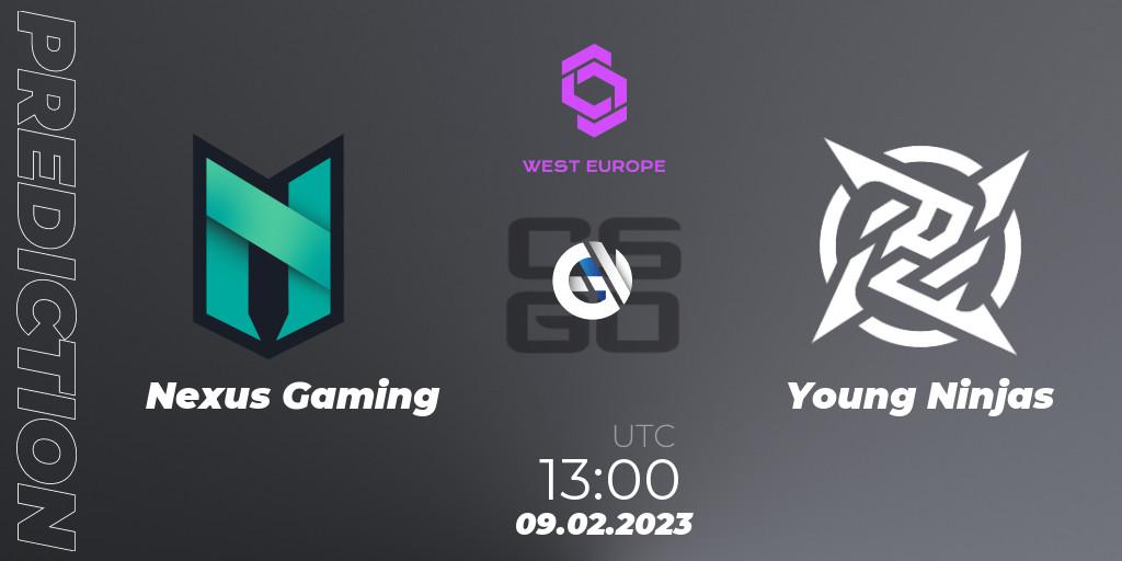 Nexus Gaming contre iNation : prédiction de match. 09.02.23. CS2 (CS:GO), CCT West Europe Series #1