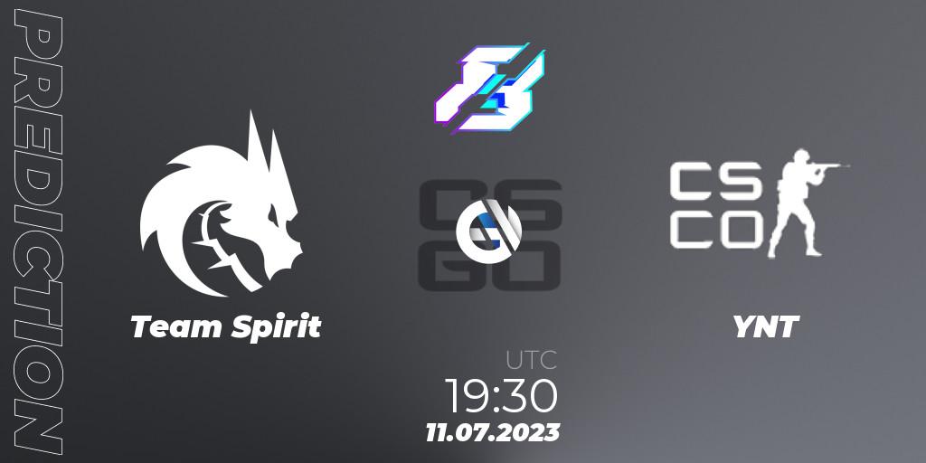 Team Spirit contre YNT : prédiction de match. 11.07.23. CS2 (CS:GO), Gamers8 2023 Europe Open Qualifier 2