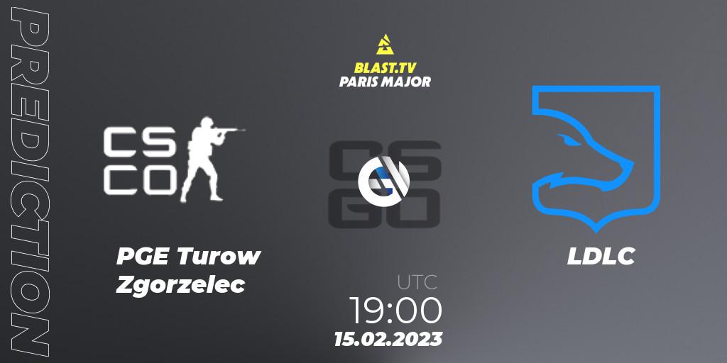 PGE Turow Zgorzelec contre LDLC : prédiction de match. 15.02.23. CS2 (CS:GO), BLAST.tv Paris Major 2023 Europe RMR Open Qualifier 2
