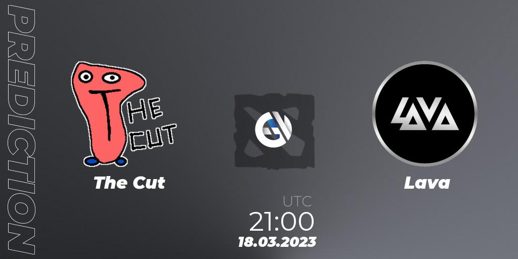 The Cut contre Lava : prédiction de match. 19.03.2023 at 17:04. Dota 2, TodayPay Invitational Season 4