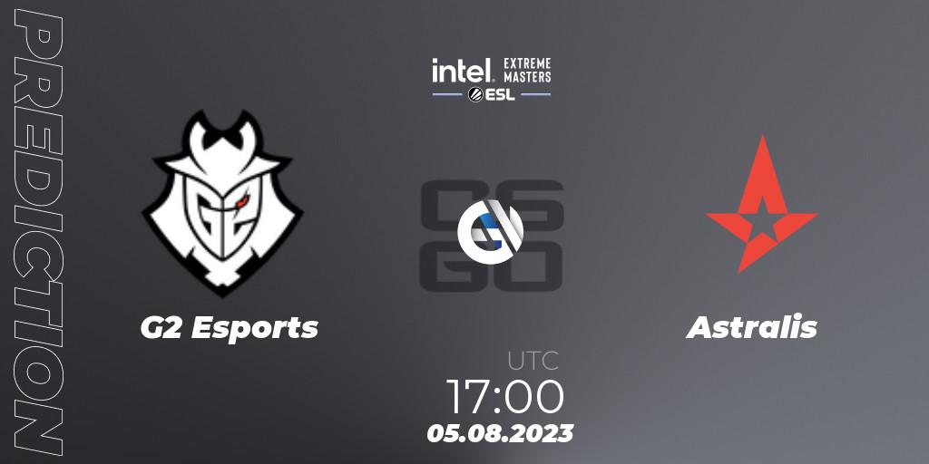 G2 Esports contre Astralis : prédiction de match. 05.08.23. CS2 (CS:GO), IEM Cologne 2023