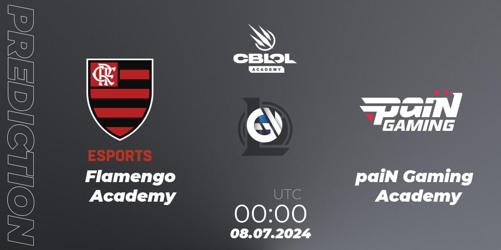 Flamengo Academy contre paiN Gaming Academy : prédiction de match. 09.07.2024 at 00:00. LoL, CBLOL Academy 2024