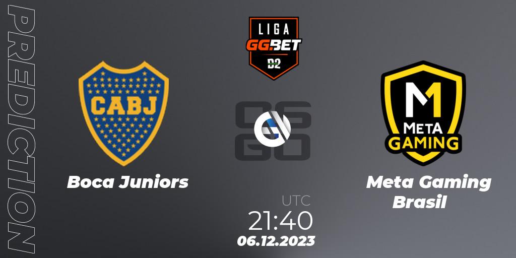 Boca Juniors contre Meta Gaming Brasil : prédiction de match. 06.12.23. CS2 (CS:GO), Dust2 Brasil Liga Season 2