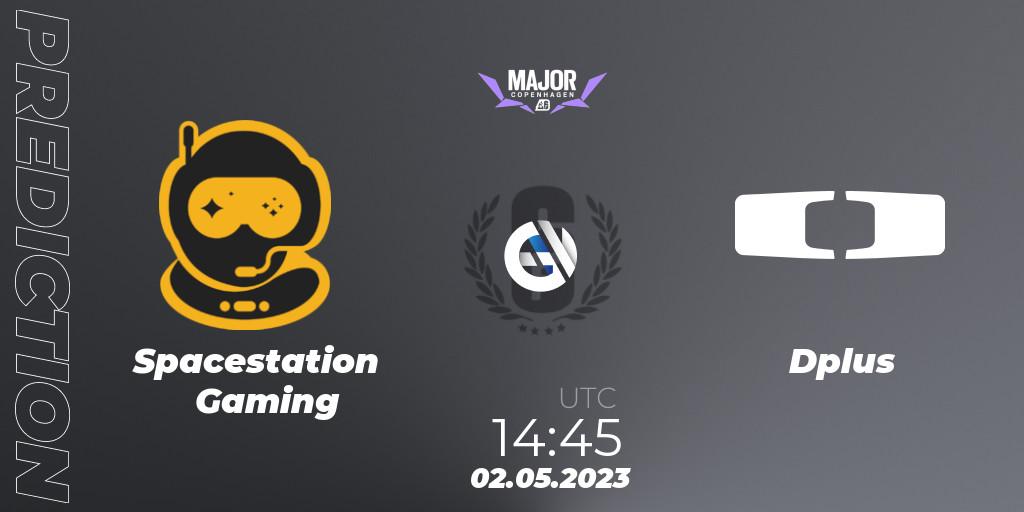 Spacestation Gaming contre Dplus : prédiction de match. 02.05.2023 at 14:45. Rainbow Six, BLAST R6 Major Copenhagen 2023