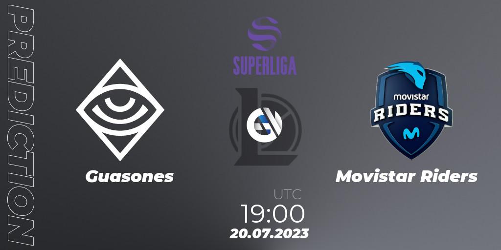 Guasones contre Movistar Riders : prédiction de match. 20.07.23. LoL, Superliga Summer 2023 - Group Stage