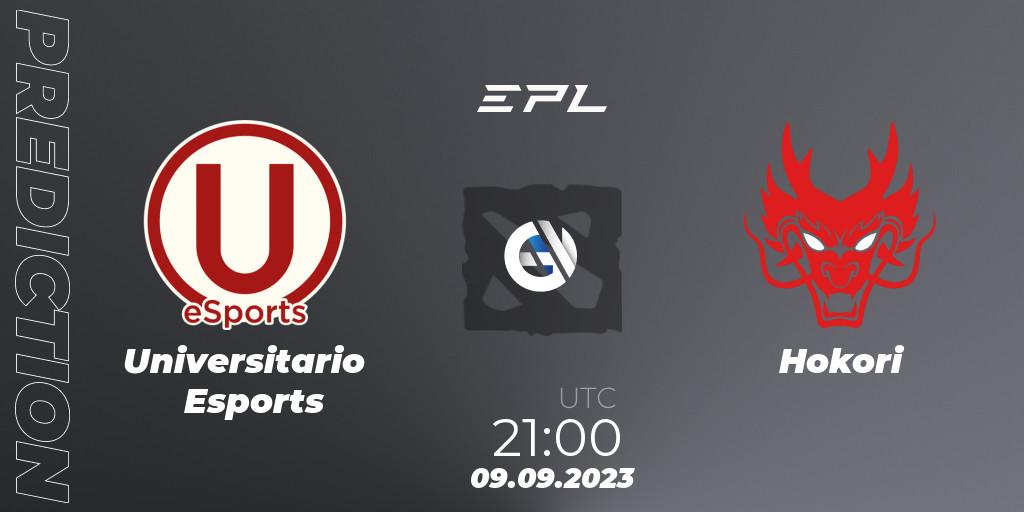 Universitario Esports contre Infinity Esports : prédiction de match. 14.09.23. Dota 2, EPL World Series: America Season 7