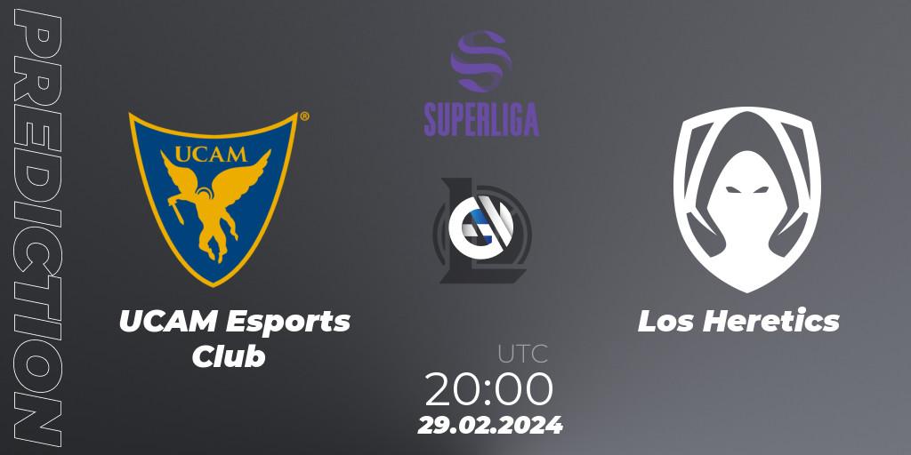 UCAM Esports Club contre Los Heretics : prédiction de match. 29.02.24. LoL, Superliga Spring 2024 - Group Stage