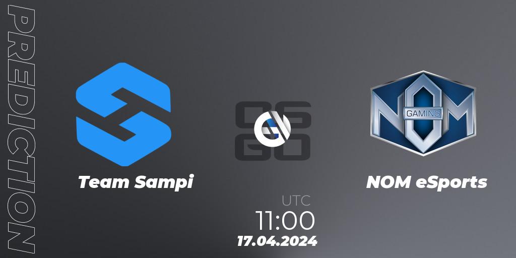 Team Sampi contre NOM eSports : prédiction de match. 17.04.24. CS2 (CS:GO), CCT Season 2 Europe Series 1 Closed Qualifier