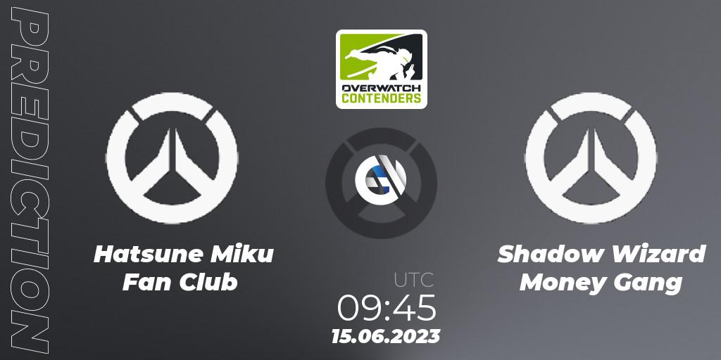 Hatsune Miku Fan Club contre Shadow Wizard Money Gang : prédiction de match. 15.06.2023 at 09:50. Overwatch, Overwatch Contenders 2023 Summer Series: Australia/New Zealand