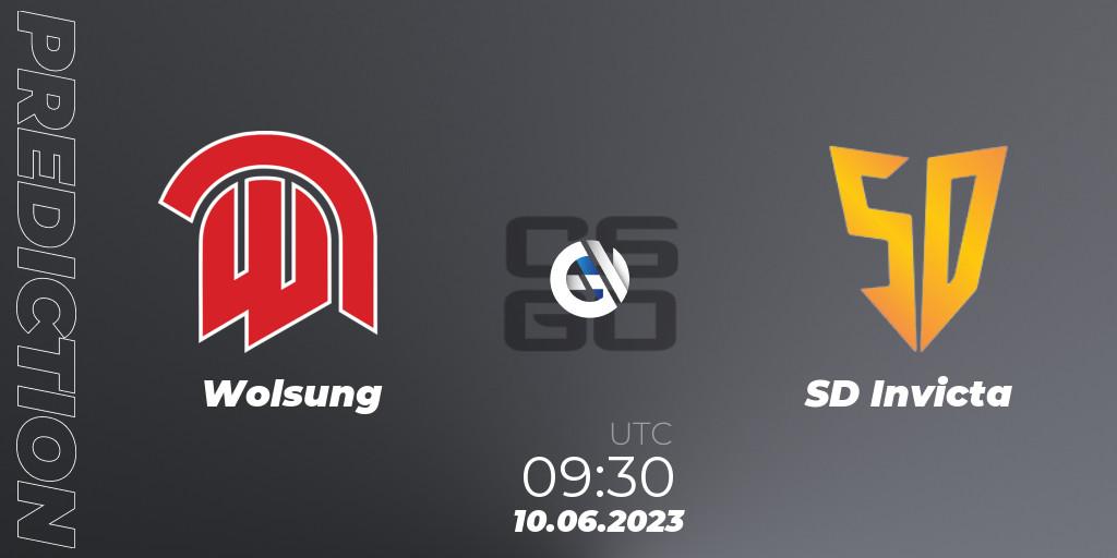 Wolsung contre SD Invicta : prédiction de match. 10.06.23. CS2 (CS:GO), Battle of Baltics