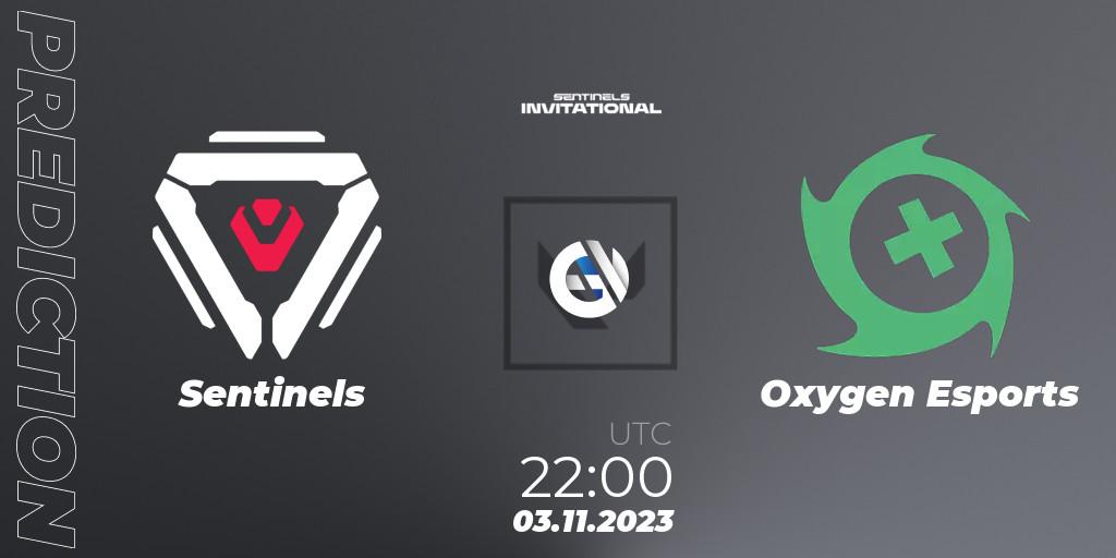 Sentinels contre Oxygen Esports : prédiction de match. 03.11.23. VALORANT, Sentinels Invitational