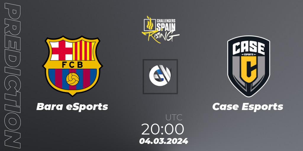 Barça eSports contre Case Esports : prédiction de match. 04.03.24. VALORANT, VALORANT Challengers 2024 Spain: Rising Split 1