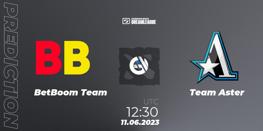 BetBoom Team contre Team Aster : prédiction de match. 11.06.23. Dota 2, DreamLeague Season 20 - Group Stage 1