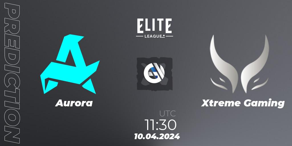 Aurora contre Xtreme Gaming : prédiction de match. 10.04.24. Dota 2, Elite League: Round-Robin Stage