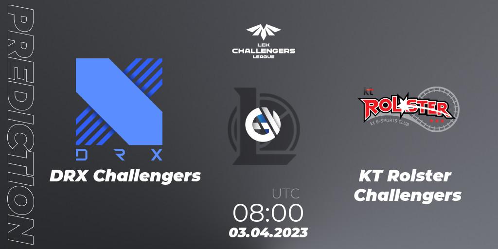 DRX Challengers contre KT Rolster Challengers : prédiction de match. 03.04.23. LoL, LCK Challengers League 2023 Spring