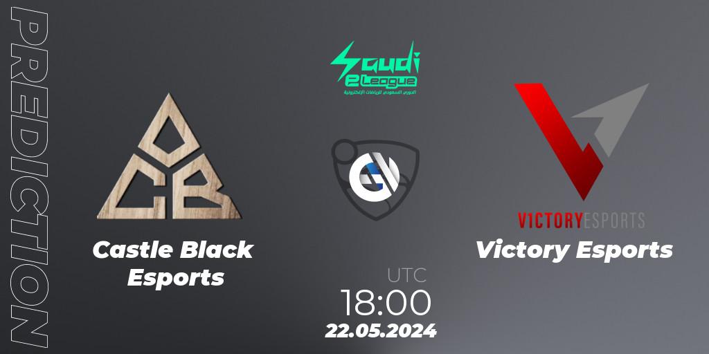 Castle Black Esports contre Victory Esports : prédiction de match. 22.05.2024 at 18:00. Rocket League, Saudi eLeague 2024 - Major 2: Online Major Phase 1