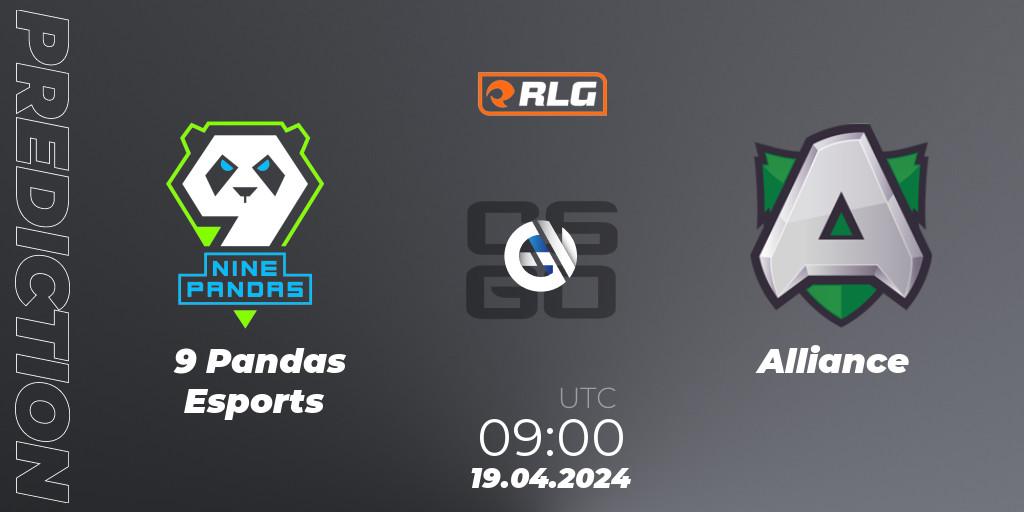 9 Pandas Esports contre Alliance : prédiction de match. 19.04.24. CS2 (CS:GO), RES European Series #2