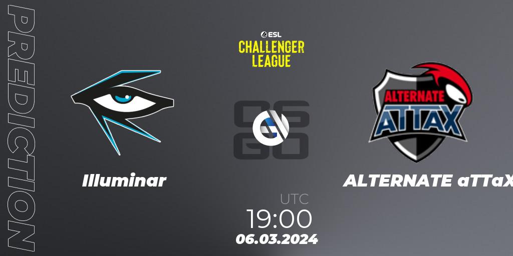 brazylijski luz contre ALTERNATE aTTaX : prédiction de match. 06.03.2024 at 19:00. Counter-Strike (CS2), ESL Challenger League Season 47: Europe