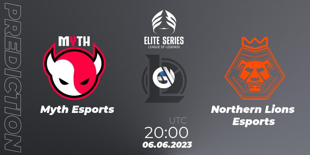 Myth Esports contre Northern Lions Esports : prédiction de match. 06.06.23. LoL, Elite Series Summer 2023