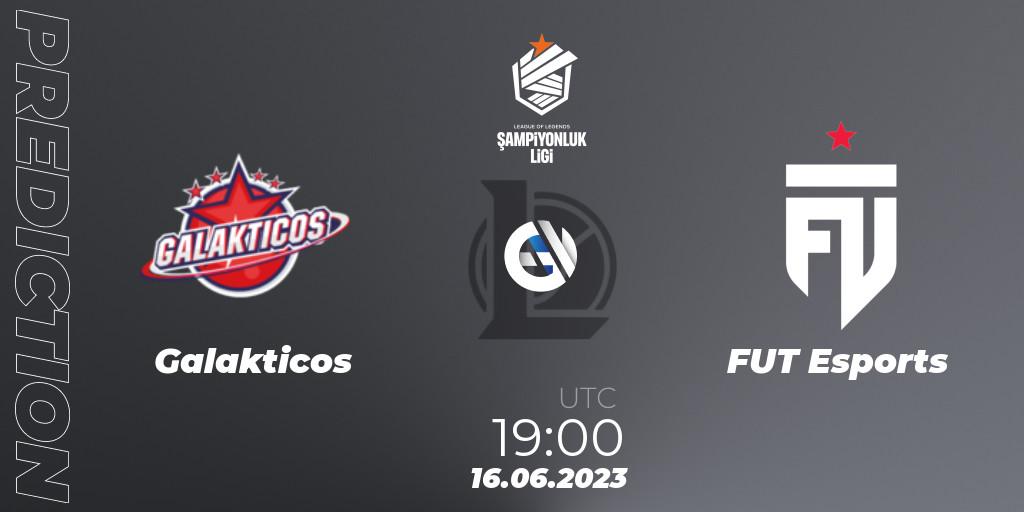 Galakticos contre FUT Esports : prédiction de match. 16.06.2023 at 19:00. LoL, TCL Summer 2023 - Group Stage