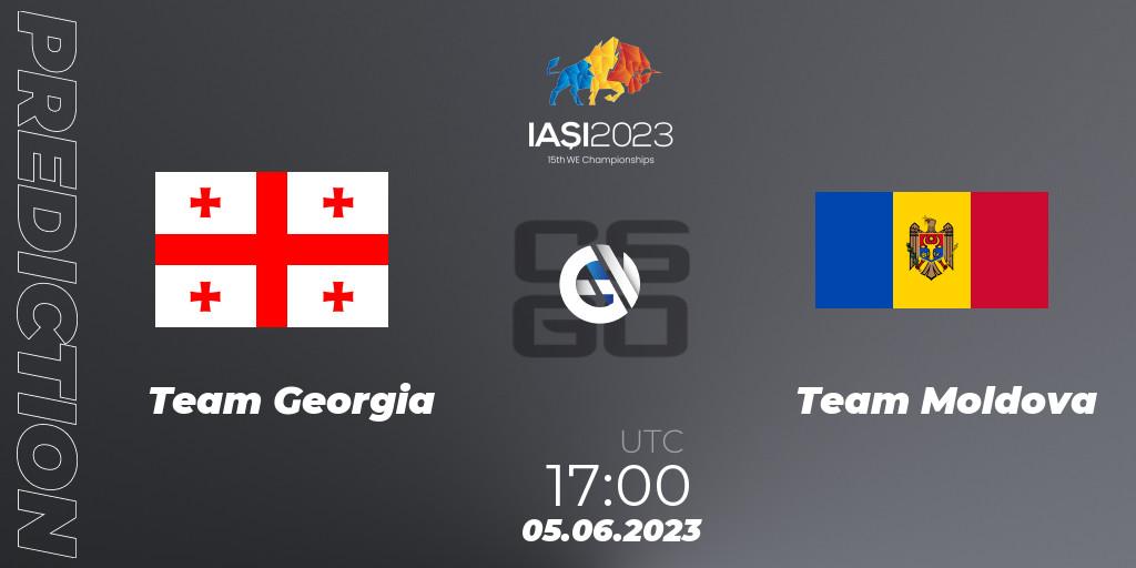 Team Georgia contre Team Moldova : prédiction de match. 05.06.23. CS2 (CS:GO), IESF World Esports Championship 2023: Eastern Europe Qualifier