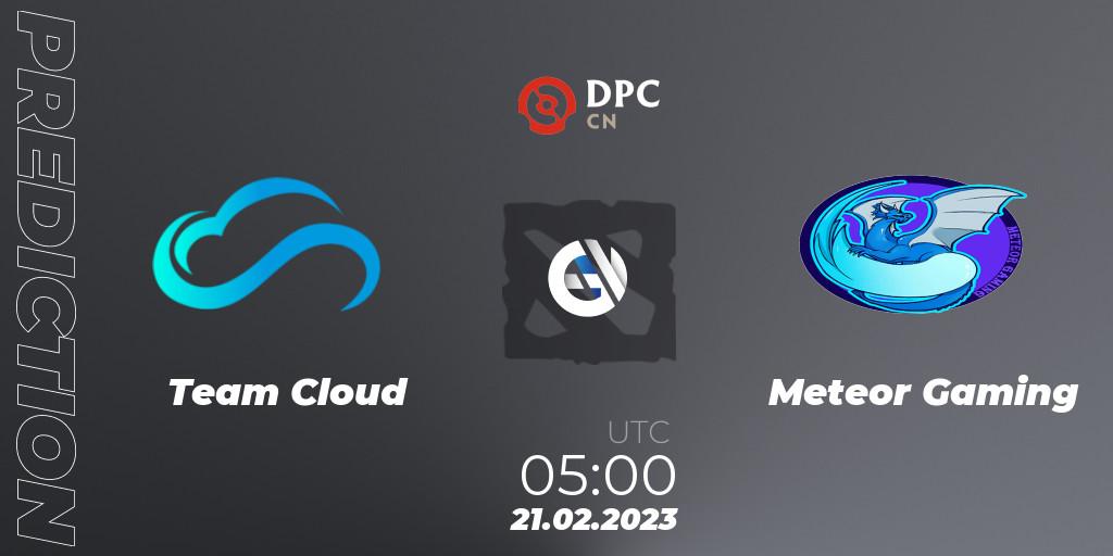 Team Cloud contre Meteor Gaming : prédiction de match. 21.02.23. Dota 2, DPC 2022/2023 Winter Tour 1: CN Division II (Lower)