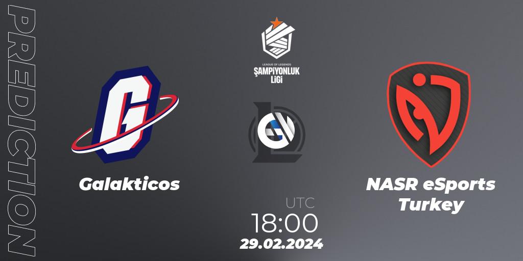 Galakticos contre NASR eSports Turkey : prédiction de match. 29.02.24. LoL, TCL Winter 2024