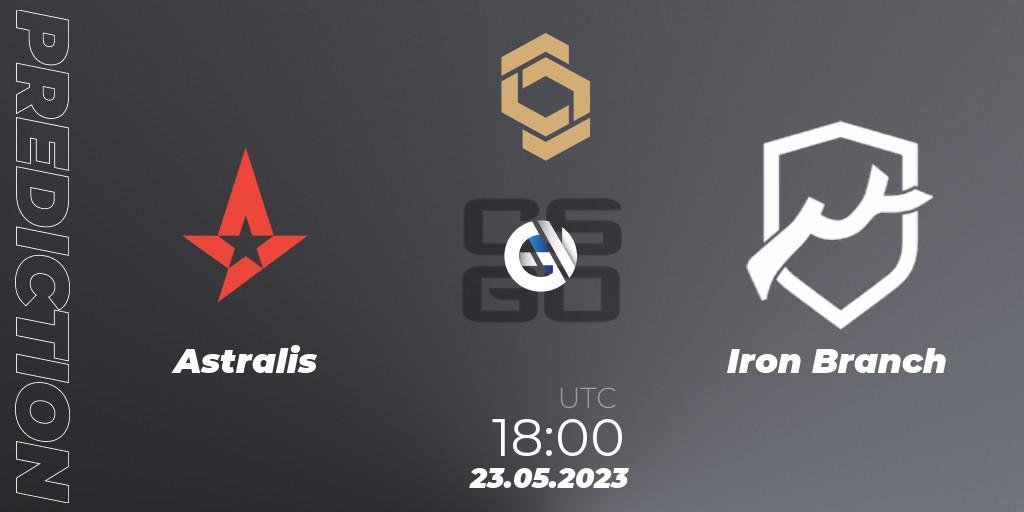 Astralis contre Iron Branch : prédiction de match. 23.05.23. CS2 (CS:GO), CCT South Europe Series #4