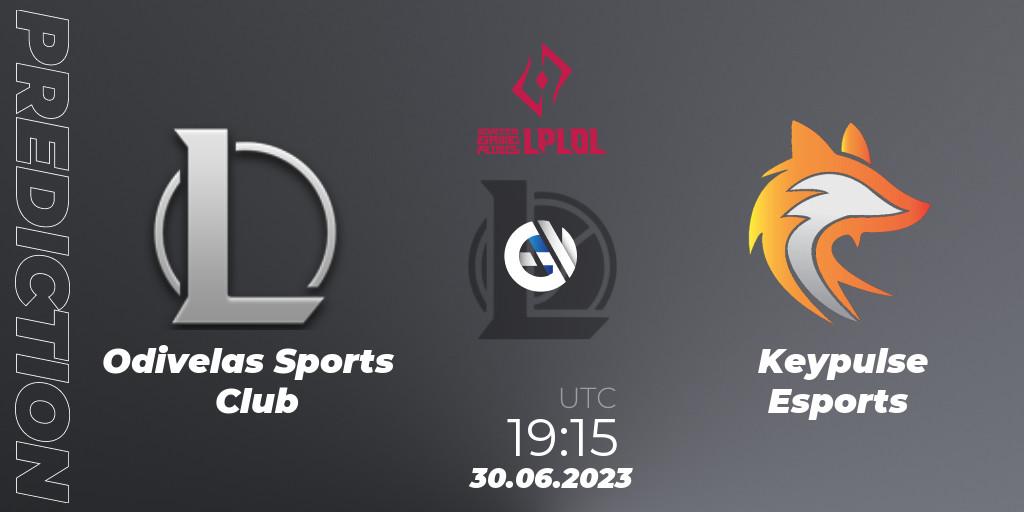 Odivelas Sports Club contre Keypulse Esports : prédiction de match. 30.06.2023 at 19:15. LoL, LPLOL Split 2 2023 - Group Stage