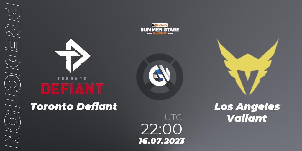 Toronto Defiant contre Los Angeles Valiant : prédiction de match. 16.07.23. Overwatch, Overwatch League 2023 - Summer Stage Qualifiers