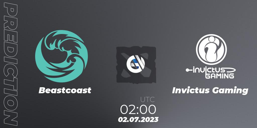 Beastcoast contre Invictus Gaming : prédiction de match. 02.07.2023 at 02:40. Dota 2, Bali Major 2023 - Group Stage