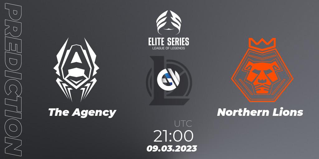 The Agency contre Northern Lions : prédiction de match. 14.02.23. LoL, Elite Series Spring 2023 - Group Stage