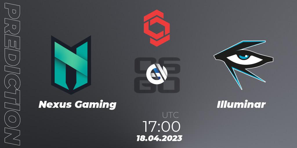 Nexus Gaming contre Illuminar : prédiction de match. 18.04.23. CS2 (CS:GO), CCT Central Europe Series #6