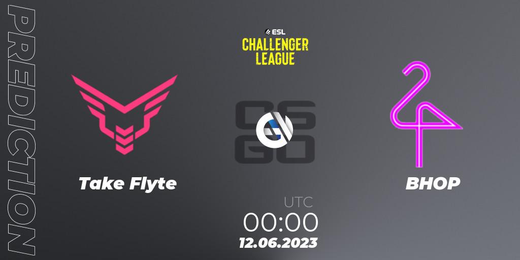 Take Flyte contre BHOP : prédiction de match. 12.06.2023 at 00:00. Counter-Strike (CS2), ESL Challenger League Season 45 Relegation: North America