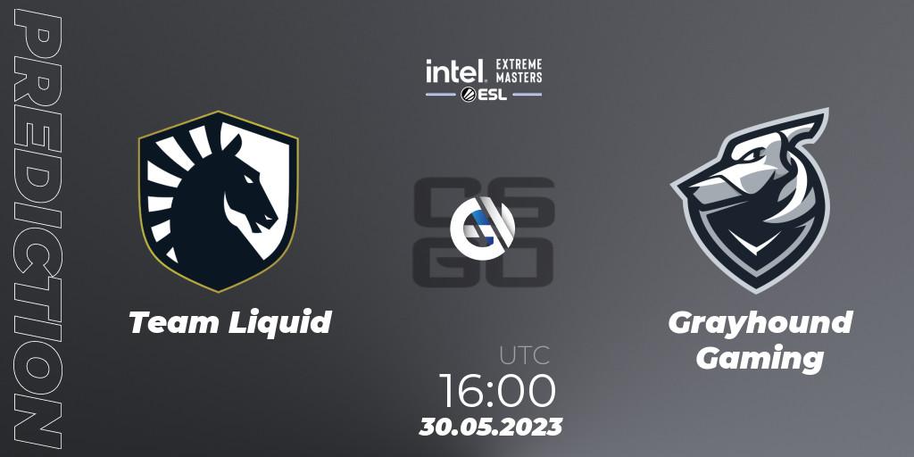 Team Liquid contre Grayhound Gaming : prédiction de match. 30.05.2023 at 16:00. Counter-Strike (CS2), IEM Dallas 2023
