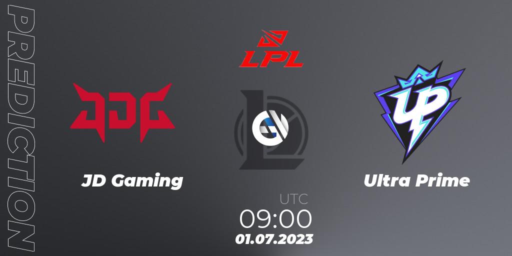 JD Gaming contre Ultra Prime : prédiction de match. 01.07.23. LoL, LPL Summer 2023 Regular Season