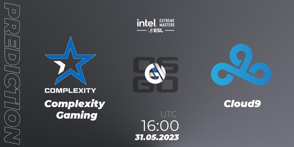 Complexity Gaming contre Cloud9 : prédiction de match. 31.05.2023 at 16:00. Counter-Strike (CS2), IEM Dallas 2023