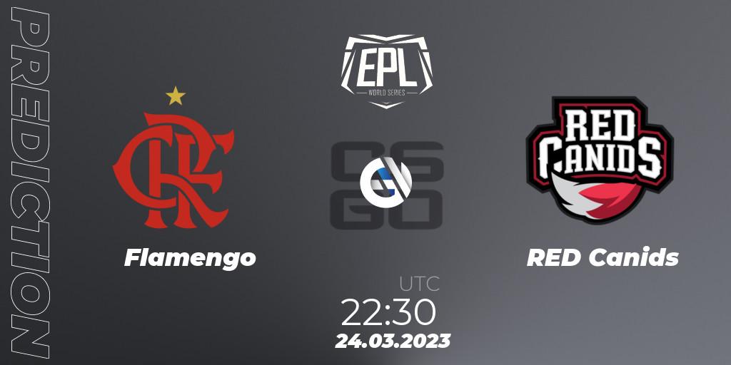Flamengo contre RED Canids : prédiction de match. 24.03.23. CS2 (CS:GO), EPL World Series: Americas Season 3
