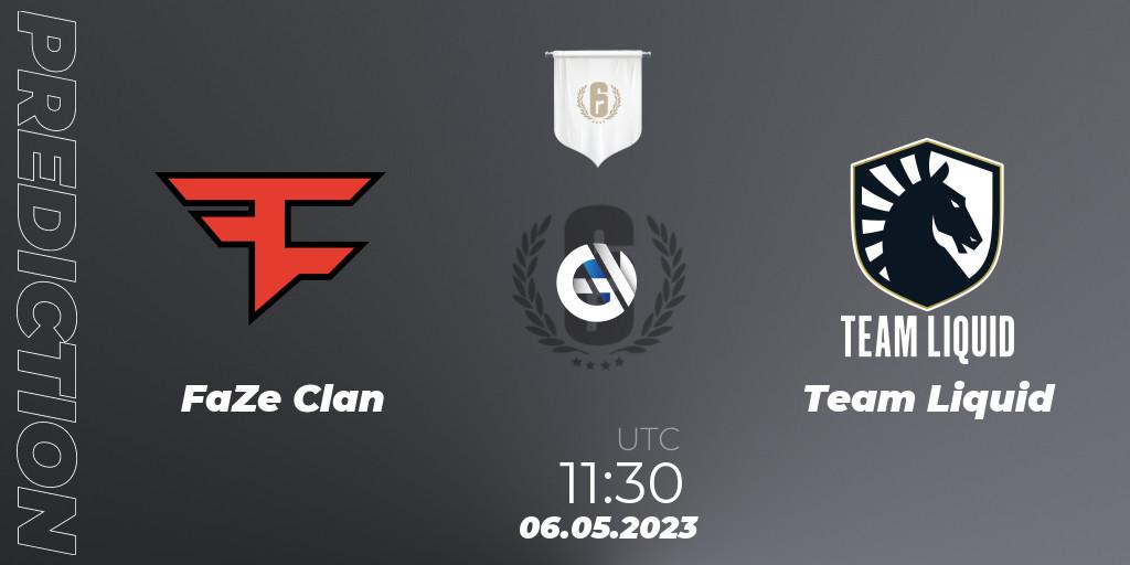 FaZe Clan contre Team Liquid : prédiction de match. 06.05.23. Rainbow Six, BLAST R6 Major Copenhagen 2023 Playoffs