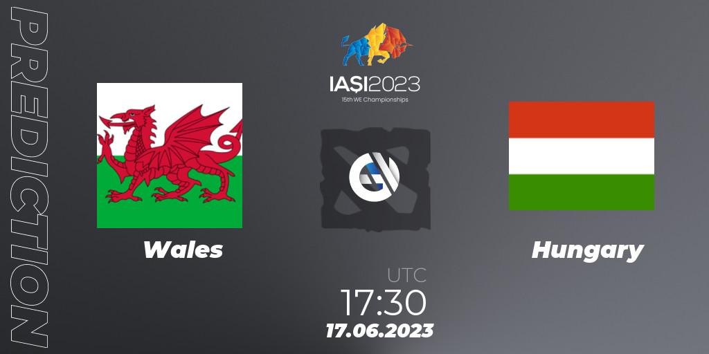 Wales contre Hungary : prédiction de match. 17.06.2023 at 17:30. Dota 2, IESF Europe A Qualifier 2023