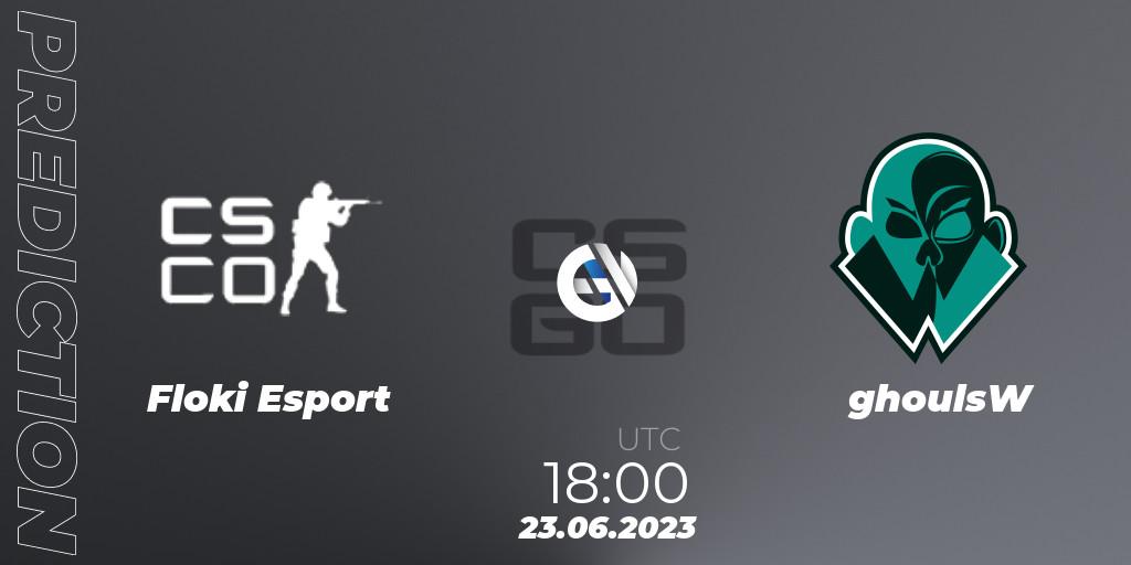 Floki Esport contre FPSBUG : prédiction de match. 23.06.2023 at 18:00. Counter-Strike (CS2), Preasy Summer Cup 2023