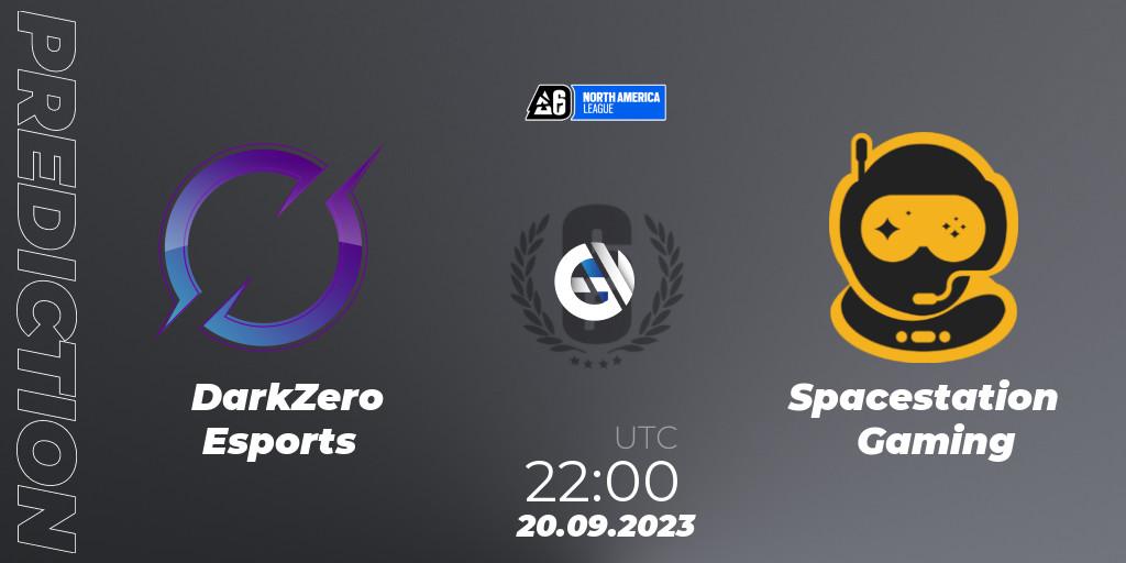DarkZero Esports contre Spacestation Gaming : prédiction de match. 20.09.23. Rainbow Six, North America League 2023 - Stage 2