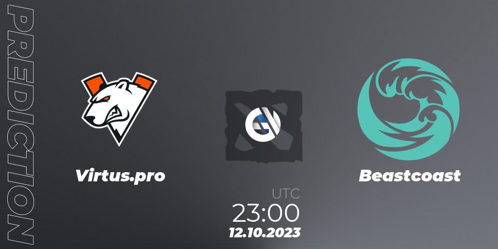 Virtus.pro contre Beastcoast : prédiction de match. 13.10.2023 at 00:13. Dota 2, The International 2023 - Group Stage