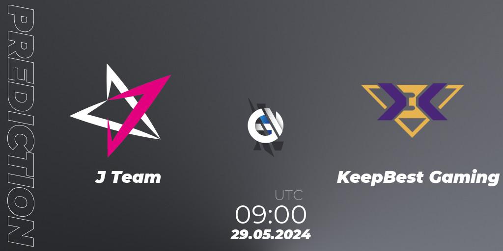 J Team contre KeepBest Gaming : prédiction de match. 29.05.2024 at 09:00. Wild Rift, Wild Rift Super League Summer 2024 - 5v5 Tournament Group Stage