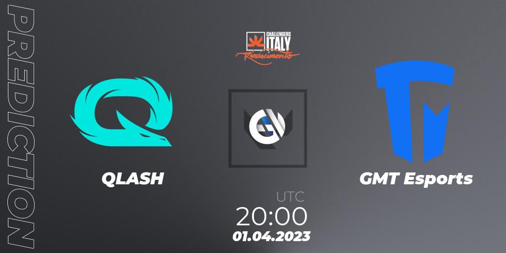 QLASH contre GMT Esports : prédiction de match. 01.04.23. VALORANT, VALORANT Challengers 2023 Italy: Rinascimento Split 2