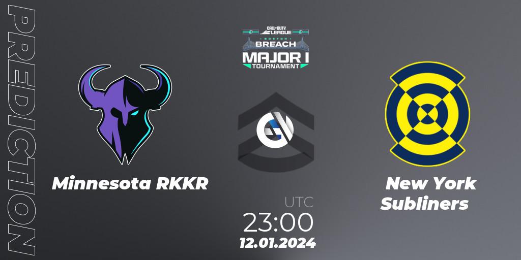 Minnesota RØKKR contre New York Subliners : prédiction de match. 12.01.2024 at 23:00. Call of Duty, Call of Duty League 2024: Stage 1 Major Qualifiers