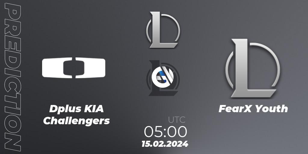 Dplus KIA Challengers contre FearX Youth : prédiction de match. 15.02.24. LoL, LCK Challengers League 2024 Spring - Group Stage