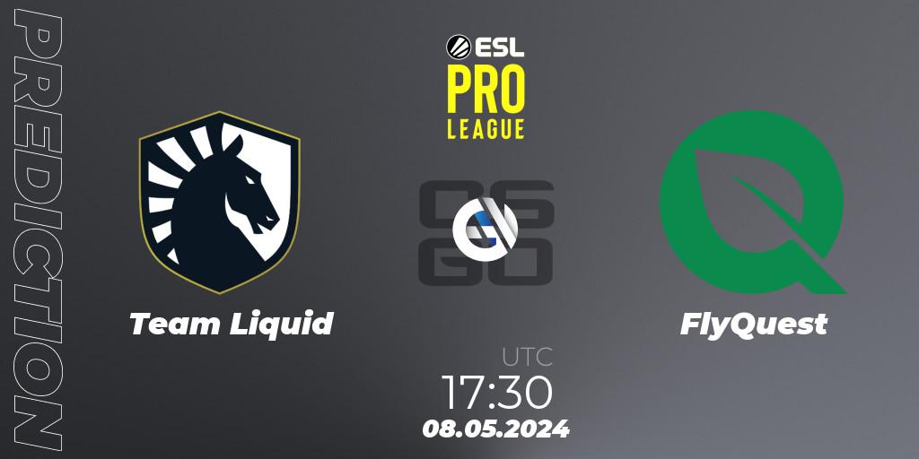 Team Liquid contre FlyQuest : prédiction de match. 08.05.24. CS2 (CS:GO), ESL Pro League Season 19